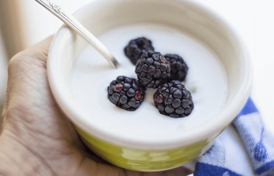 yoghurt maken met bloemetjes