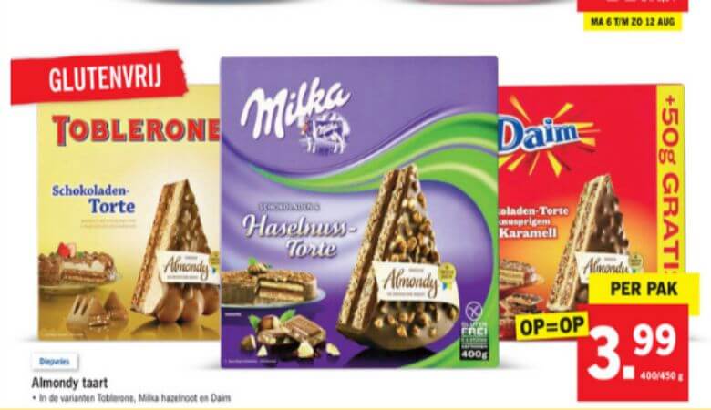 Lidl chocoladetaarten