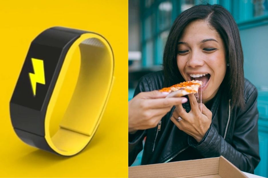Deze armband geeft je een schok als je te veel (junk food) eet